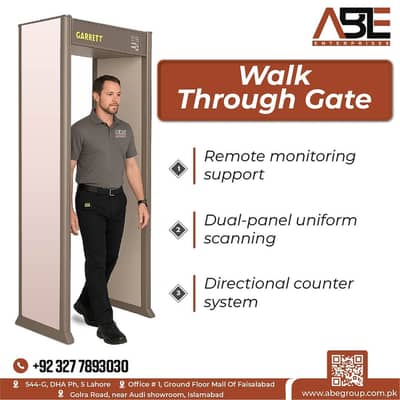 Walk Through Metal Detector Gate