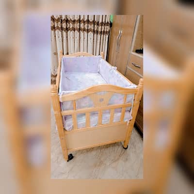 Baby Cot /Kids Cot /Cot /Wooden Cot /Kids Bed /Baby Bed / 2-Sided bed