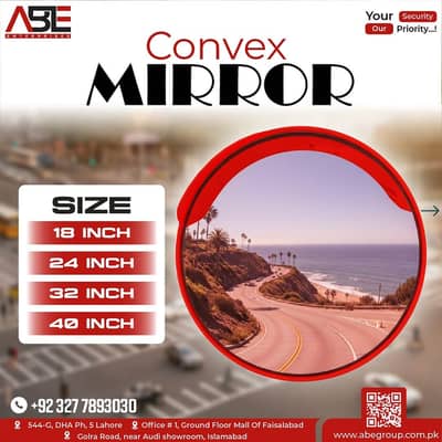 Traffic Safety Convex Mirror