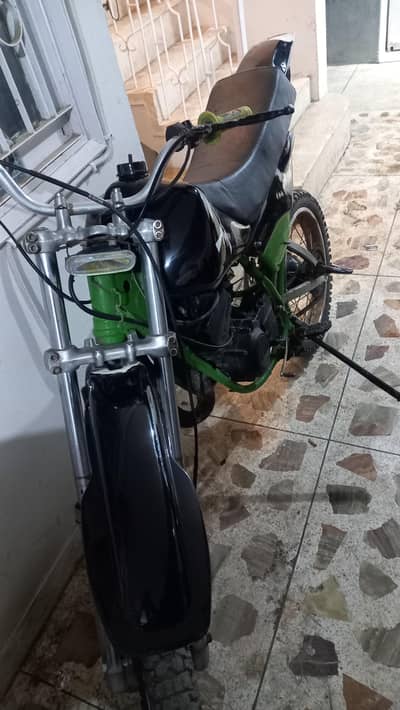 yamaha enduro 100 converted dt 135cc