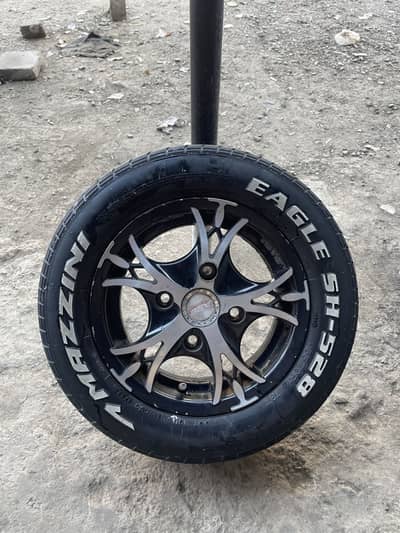 alloy rims and tires 12 size