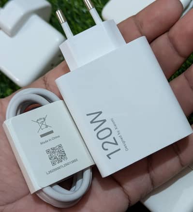 Mi 120W 100% Original Charger & 6A Cable Hyper Charge Xiaomi Redmi mi