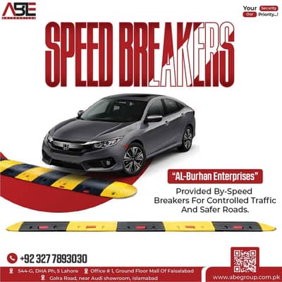 Speed Breaker for Safe & Controlled Traffic
