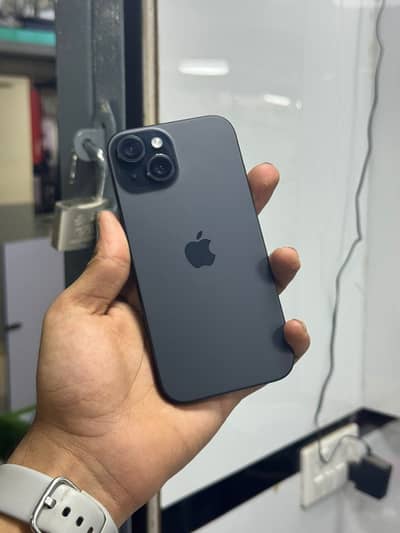 iphone 15 | 128gb | black | jv | non-pta | bh 82% | box pack | 10\10