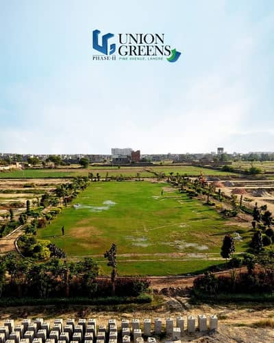 Full Paid 3 Marla Residential On Ground Plot Available For Sale In Union Green Phase 2 Pine Avenue Road Lahore