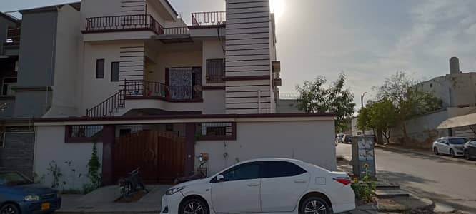 Saima Arabian Villas Block G 160 Yard Ground Plus 1 Corner Extra Land House For Sale