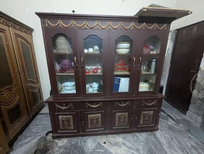 Wooden showcase | Negotiable