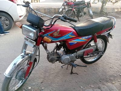 Honda CD 70 for sale only serious buyer contact