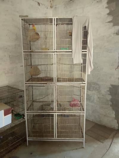 heavy metal cage for birds