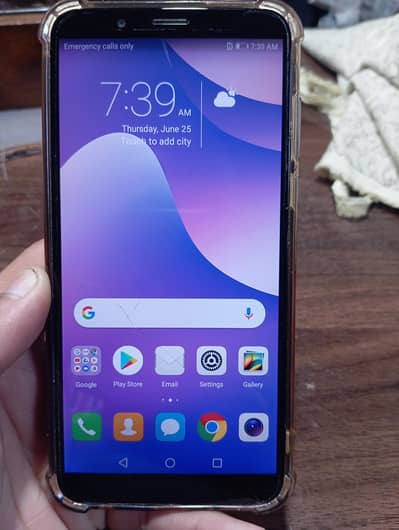 Huawei y7 prime 3/32 PTA approved condition 10/7 all ok phone