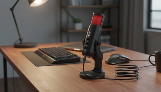 Jmarry MC-PW09 RGB USB Studio Microphone