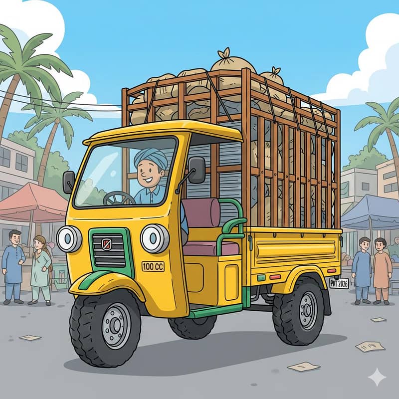 فیصل آباد سٹی میں لوڈر رکشہ دستیاب ہے — مستقل ڈلیوری کام درکار 0