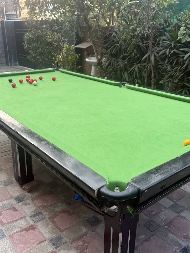 Snooker table 1