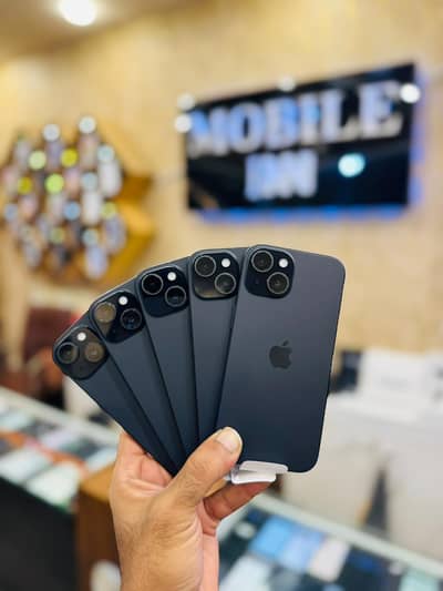 Brand New Apple Iphone 15 128GB Physical+E-SIM PTA APproved 100% Healt