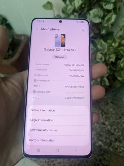 Samsung s21 ultra 5g