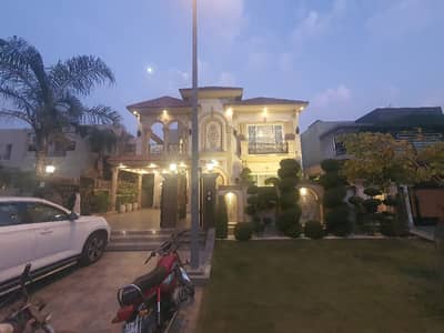 A beautifully constructed 1 Kanal Spanish-style luxury house Full Basement designed by Faisal Rasool Design, ideally located in DHA Phase 5, Lahore.