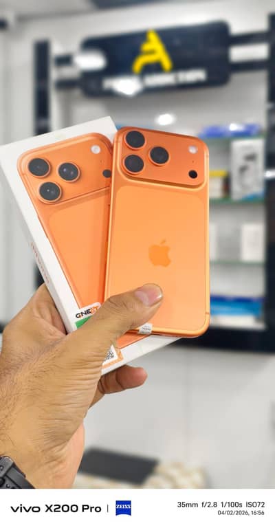 iPhone 17 pro | 256gb | official pta approved | bh 100% | warranty