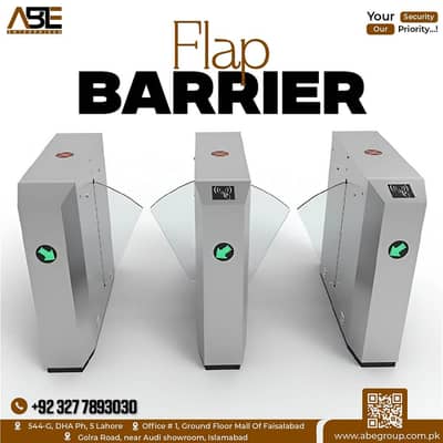 Smart Flap Barrier with RFID Reader