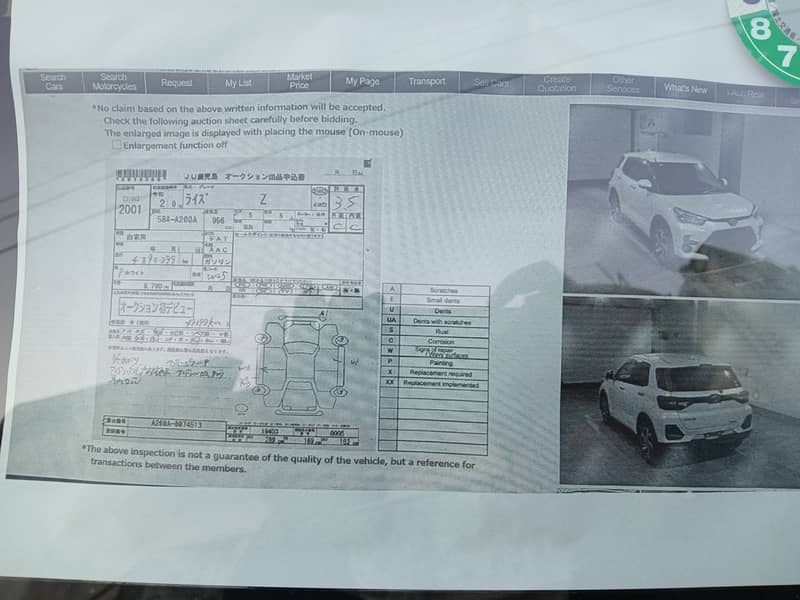 Toyota Raze Z Package - Cars - 1111058991