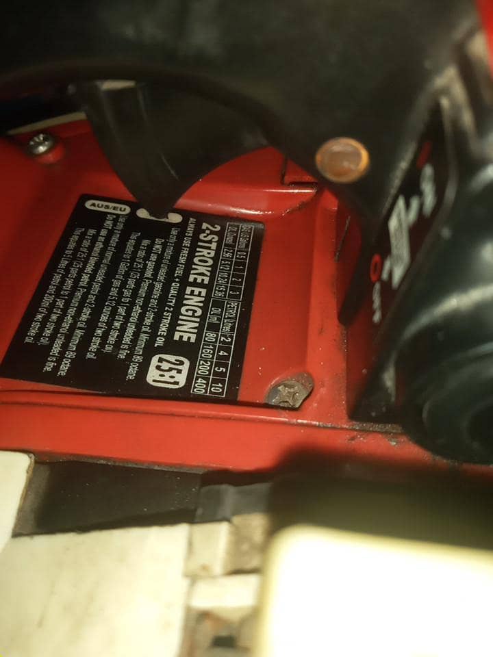 chainsaw engine without  cutter 3