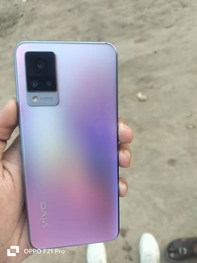 Vivo v21 8 128 Box sath h official PTA Approved
