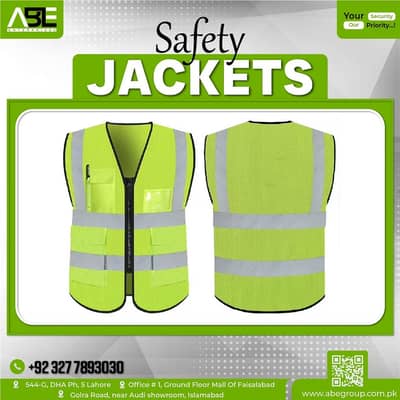 Safety Jacket – All Colors & Customizable