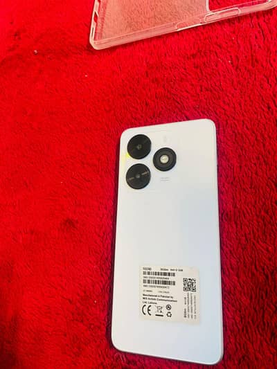 Tecno spark go with box and charger