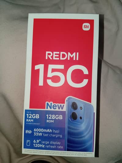 Redmi 15C 6+6/128Gb Just 1 Week Used