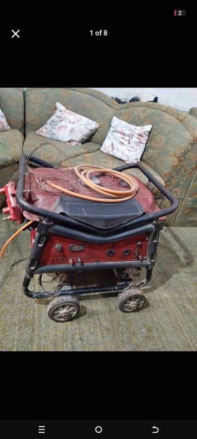 Rato ganeratoer 2.5 kva good conditions gas kit  lagi he