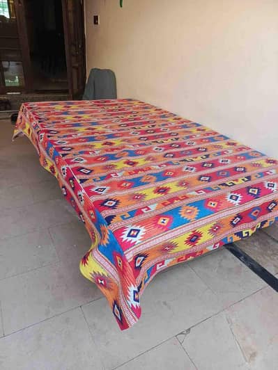 Wooden charpai for sitting