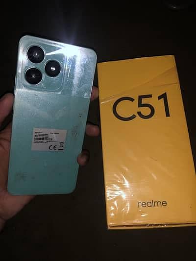 REALME C51 WITH BOX