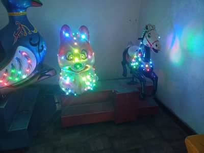 Electric jhula , snooker table, table football, video games