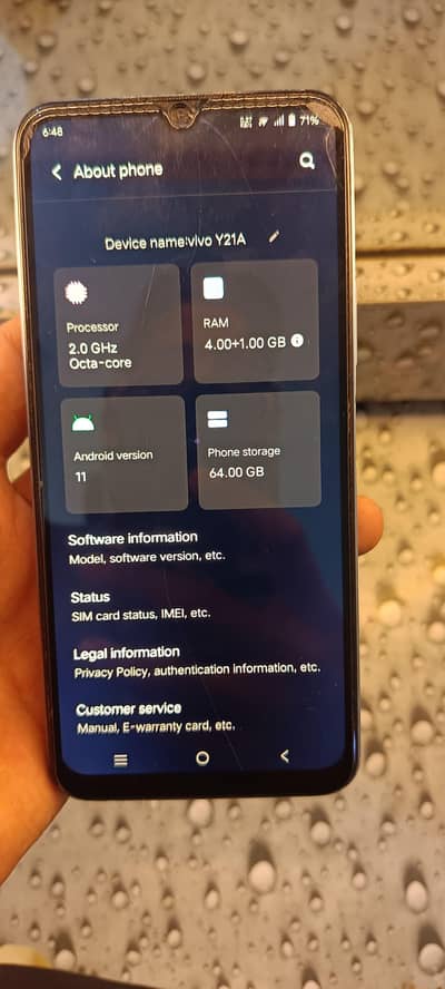 vivo y21  4 + 64