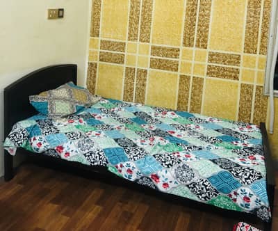 Single Bed (complete wood work)