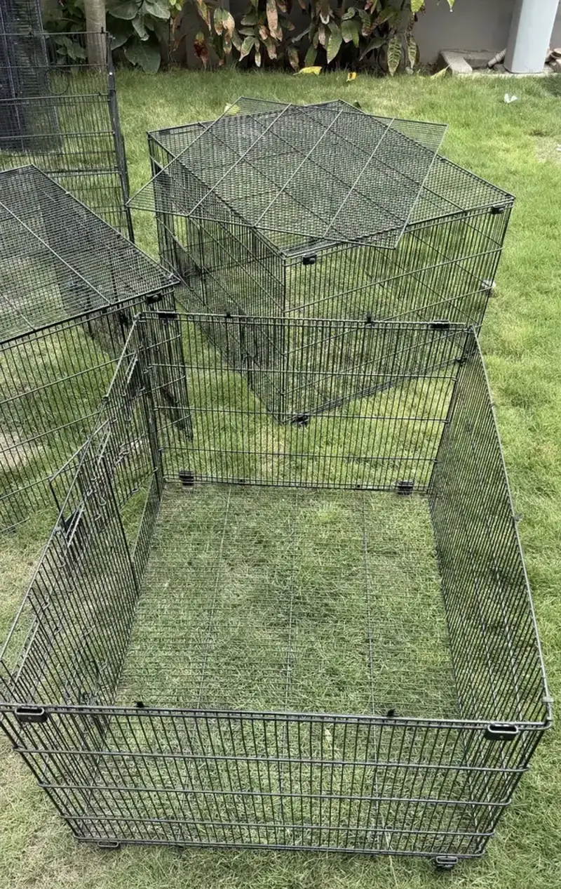 big cage/iron cage/4 portion cage /birds cage/pinjra/Cage/metal cage — photo 4