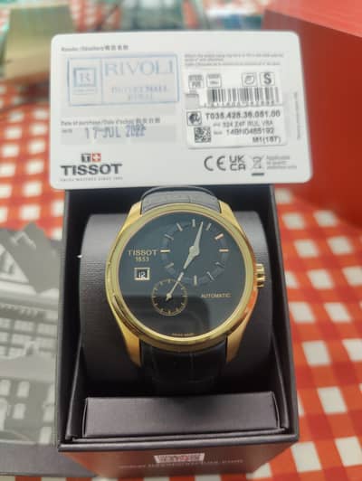Tissot T035428 sapphire crystal, 25 jewels automatic