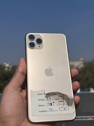 iphone 11pro max 64gb jv battery 97 face id tune id okay