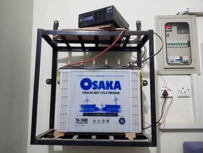Osaka TA-1800 With Homoge vision 1000 UPS inverter