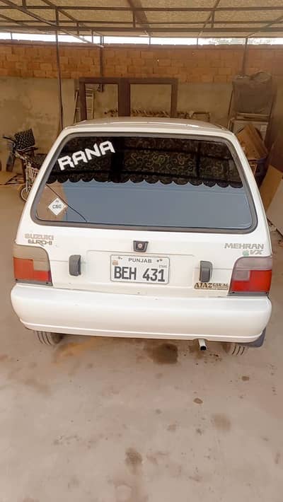 Suzuki mehran 2011 white colour