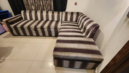 L shaper 7 seater sofa set
