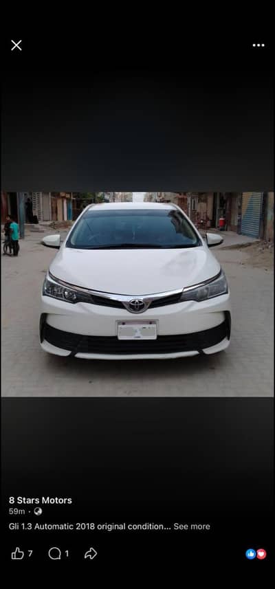 Toyota Corolla GLi 1.3 Automatic 2018|Original Condition|Family Used
