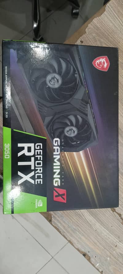 RTX 3050 MSI gaming x 8GB