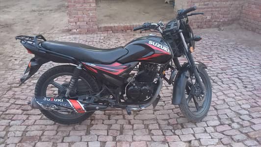 Black Suzuki GR150 Japanese Model