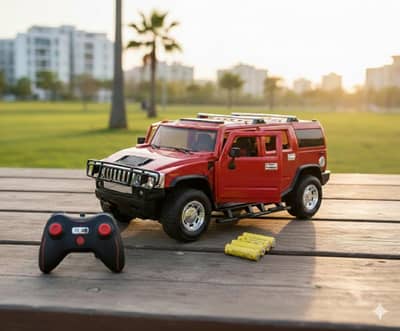 Red Hummer H2 Remote Control SUV - Complete Set With  charger and be. .