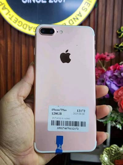 Iphone 7plus  pta approved 128GB My WhatsApp number  0325-15-67-306
