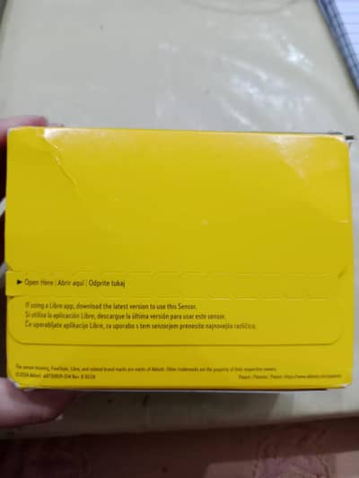 Freestyle libre 2 sensor diabetic