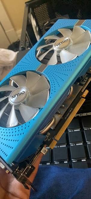Saphire RX590 Nitro Plus Special Blue Edition 8GB Graphic Card