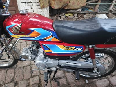 Honda CD 70 red colour 25/26