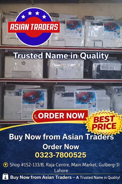 HP Color Laserjet M281fdw / 283fdw Wifi Photocopy + printer & scanner