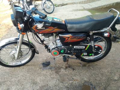 Honda 125 lush bik